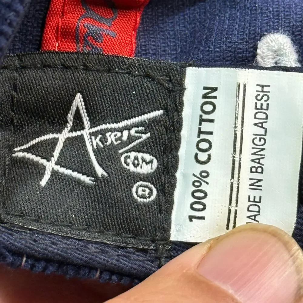 EUC Aksels Colorado Arrows Blue Corduroy Flatbill Snapback Cap